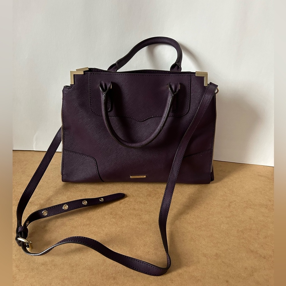 Rebecca Minkoff Amorous Satchel Purple - Priced to Sell